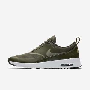 Sneakers Nike Air Max Thea Vert Kaki 1043-286 Cargo Khaki/Black/Dark Stucco Femme | LMD-92853364